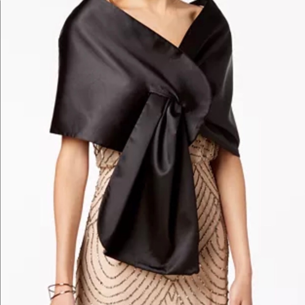 Adrianna Papell Charmeuse Shawl